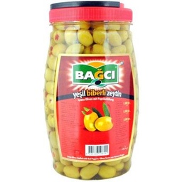 Perfecto Bagci Green Stuffed (Biberli) Olives PET 1.5kg